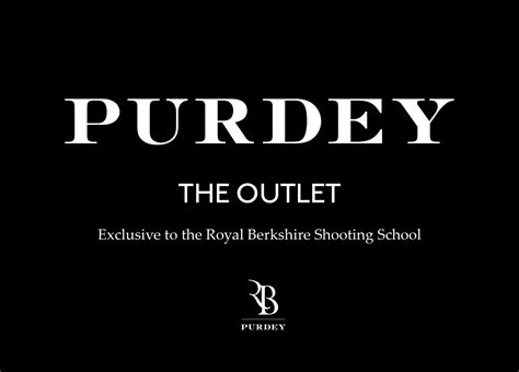 purdey outlet